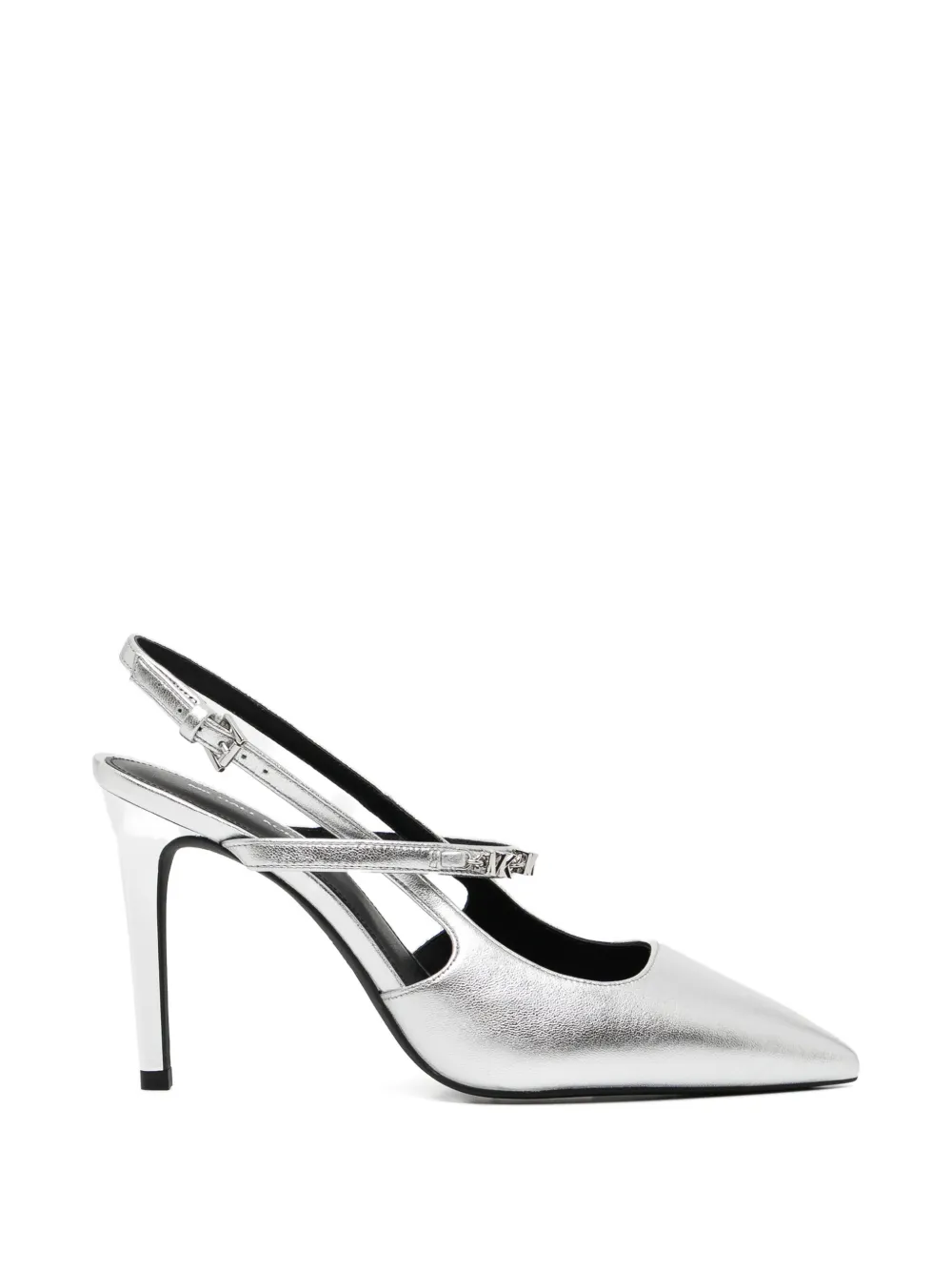 Michael Kors 95mm Dina Flex pumps - Argento