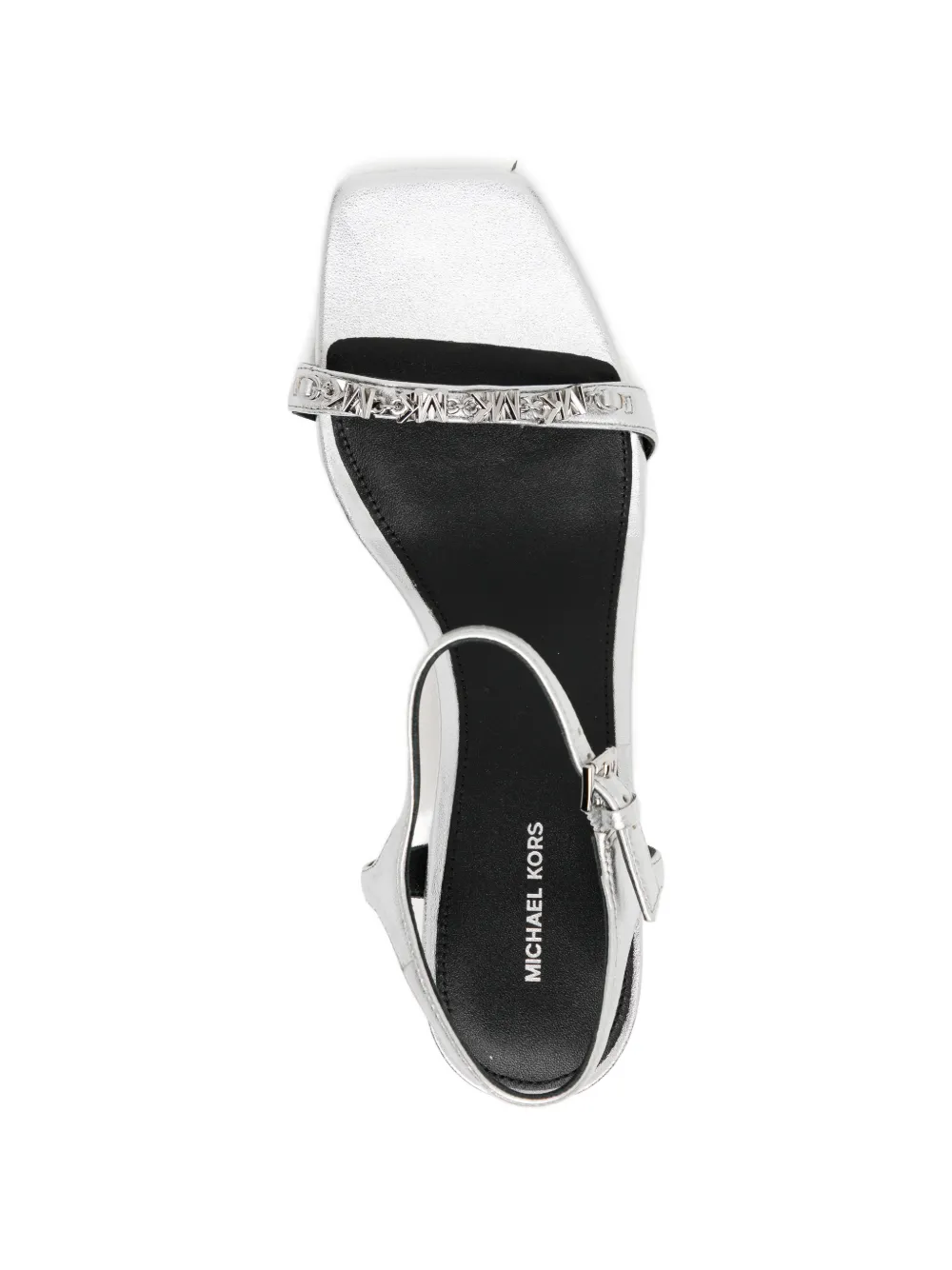 Michael Kors Sandalen met enkelcuff Zilver