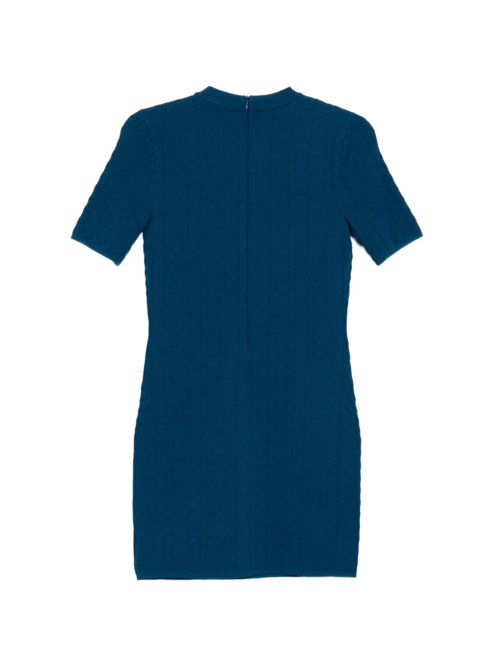 Michael Kors MK2000 mini-jurk met logo-reliëf Blauw