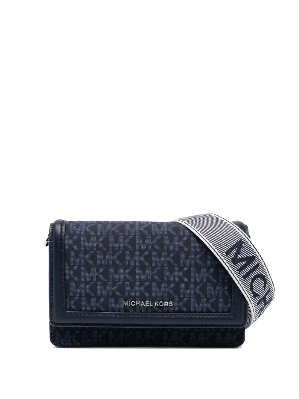 Michael Kors Borsa Jet-Set mini con stampa - Blu