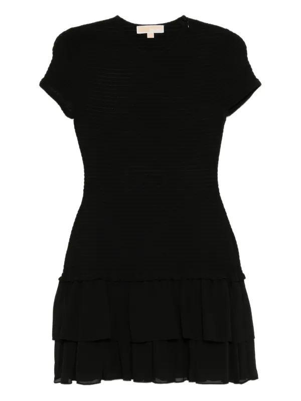 green emerald velvet dress Michael Kors main image 1