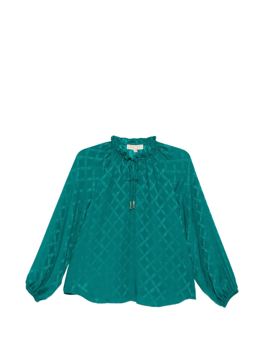 Michael Kors monogram blouse - Blu