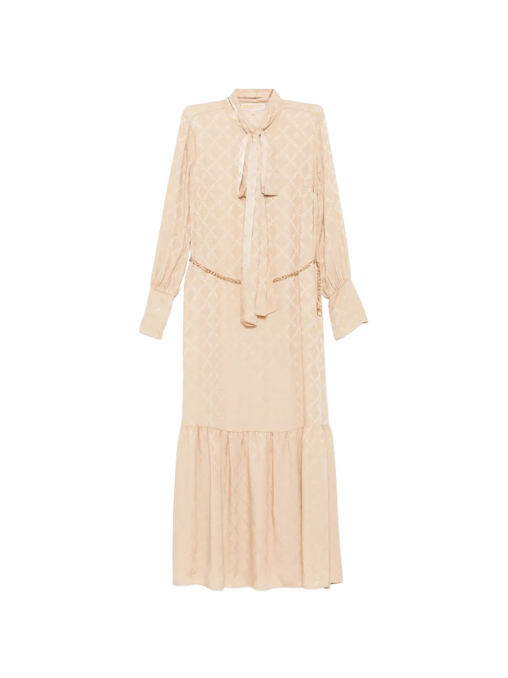 Michael Kors monogram maxi dress - Toni neutri