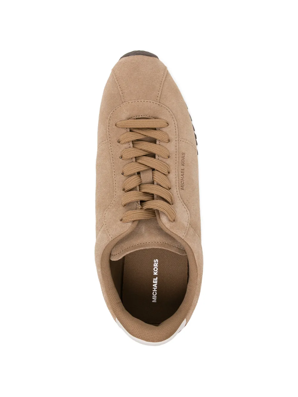 Michael Kors Rhodes suede trainers Bruin