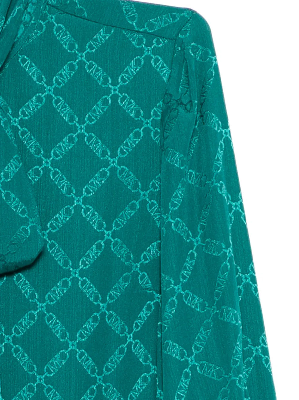 Michael Kors Maxi-jurk met monogram Blauw