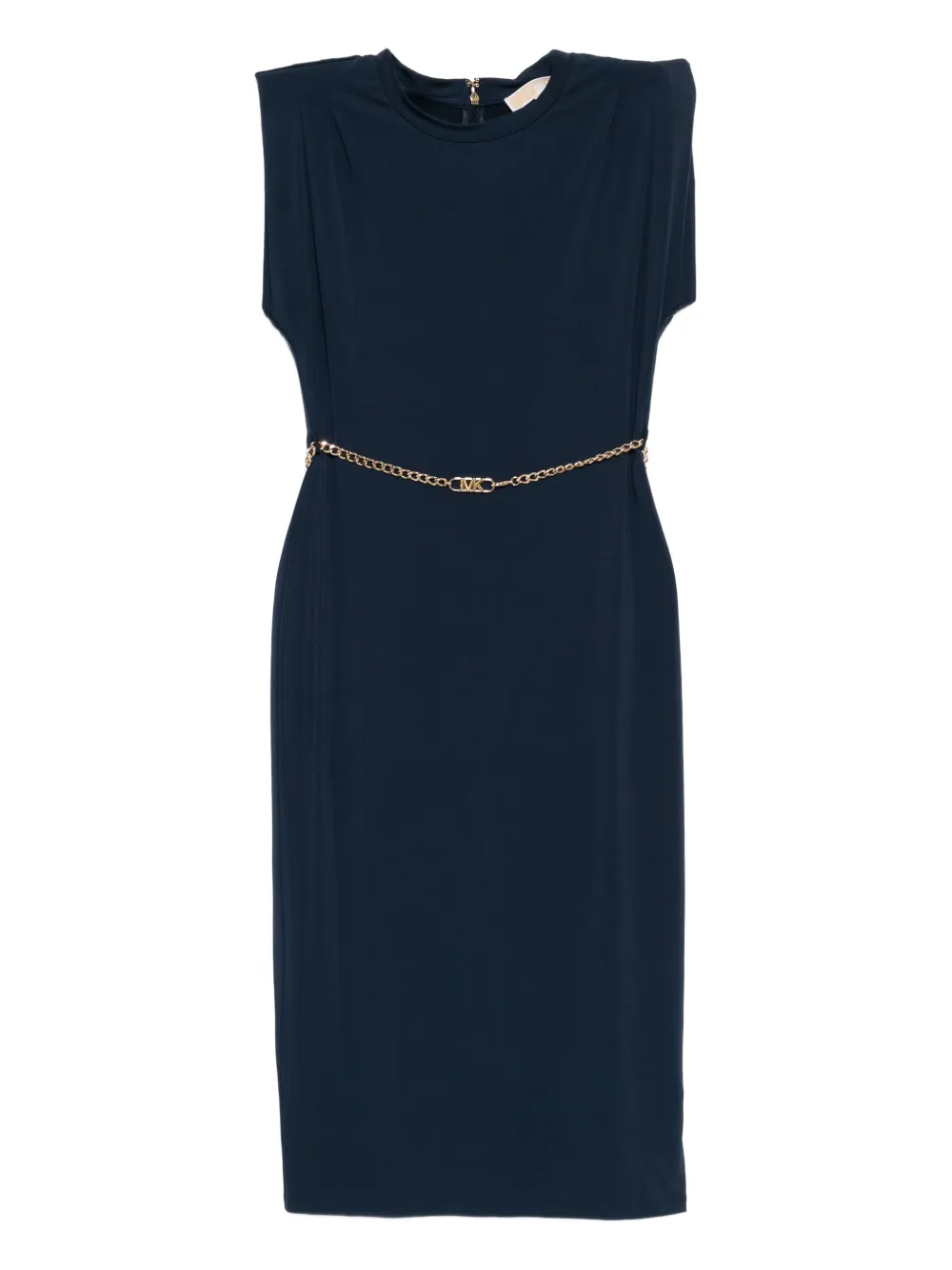 Michael Kors Abito midi con cintura - Blu