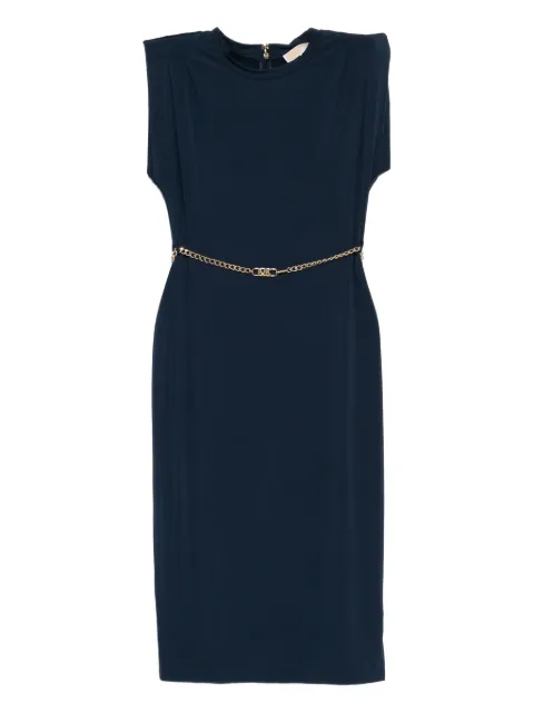 Michael Kors belted midi dress