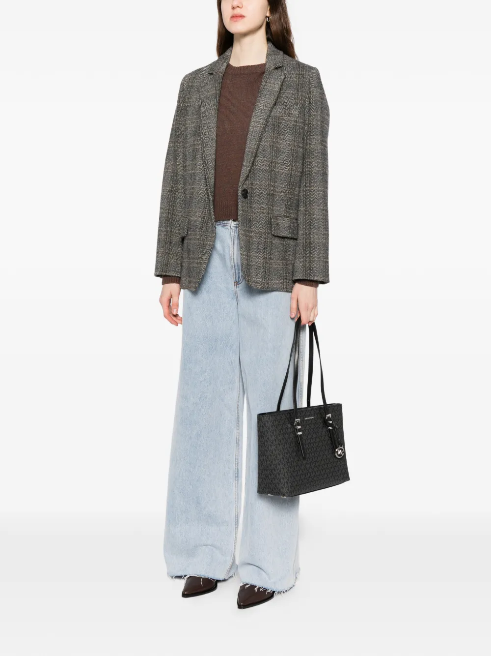 Michael Kors Quinn shopper Zwart