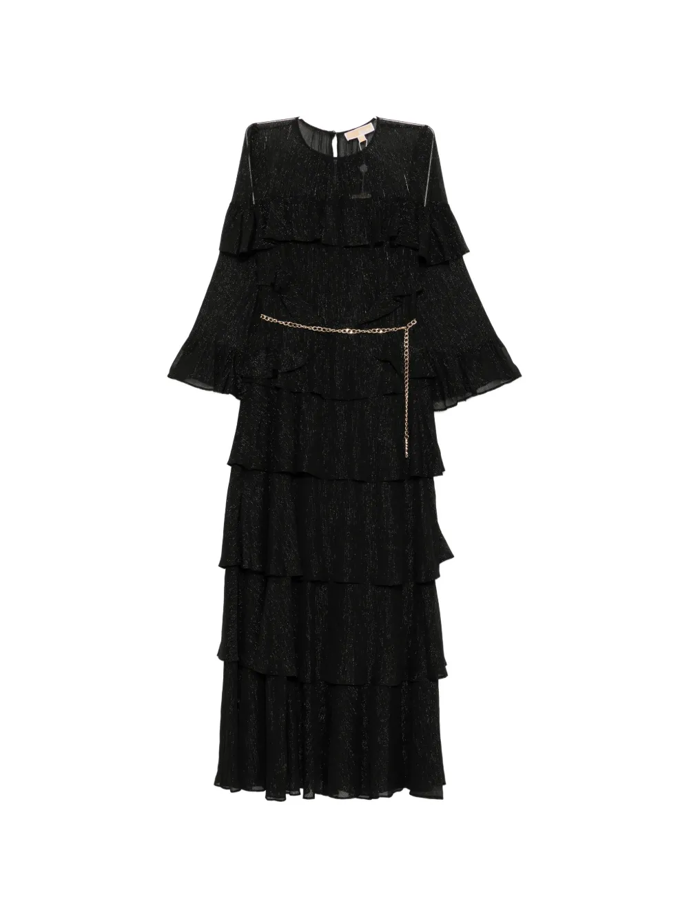 Michael Kors ruffled maxi dress - Nero