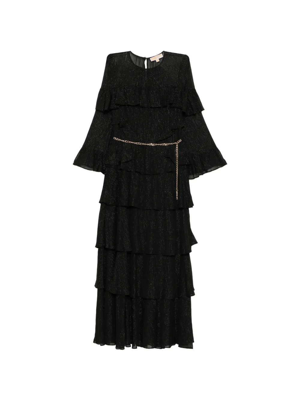 Michael Kors ruffled maxi dress - Nero