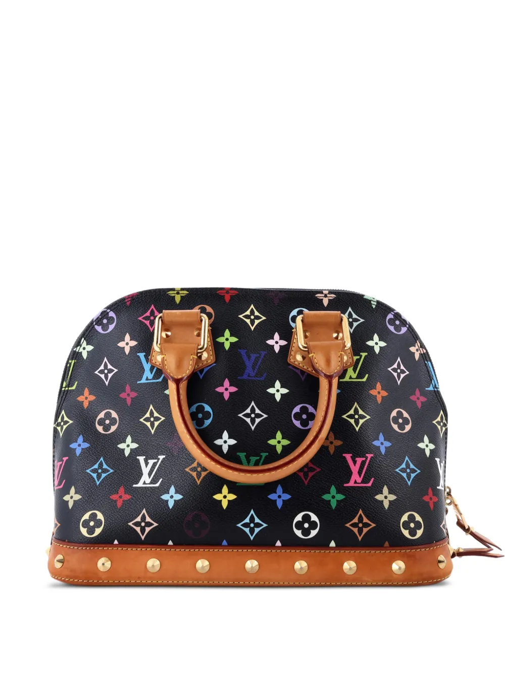Louis Vuitton Pre-Owned Alma NM Handbag Monogram Multicolor PM satchel - Nero