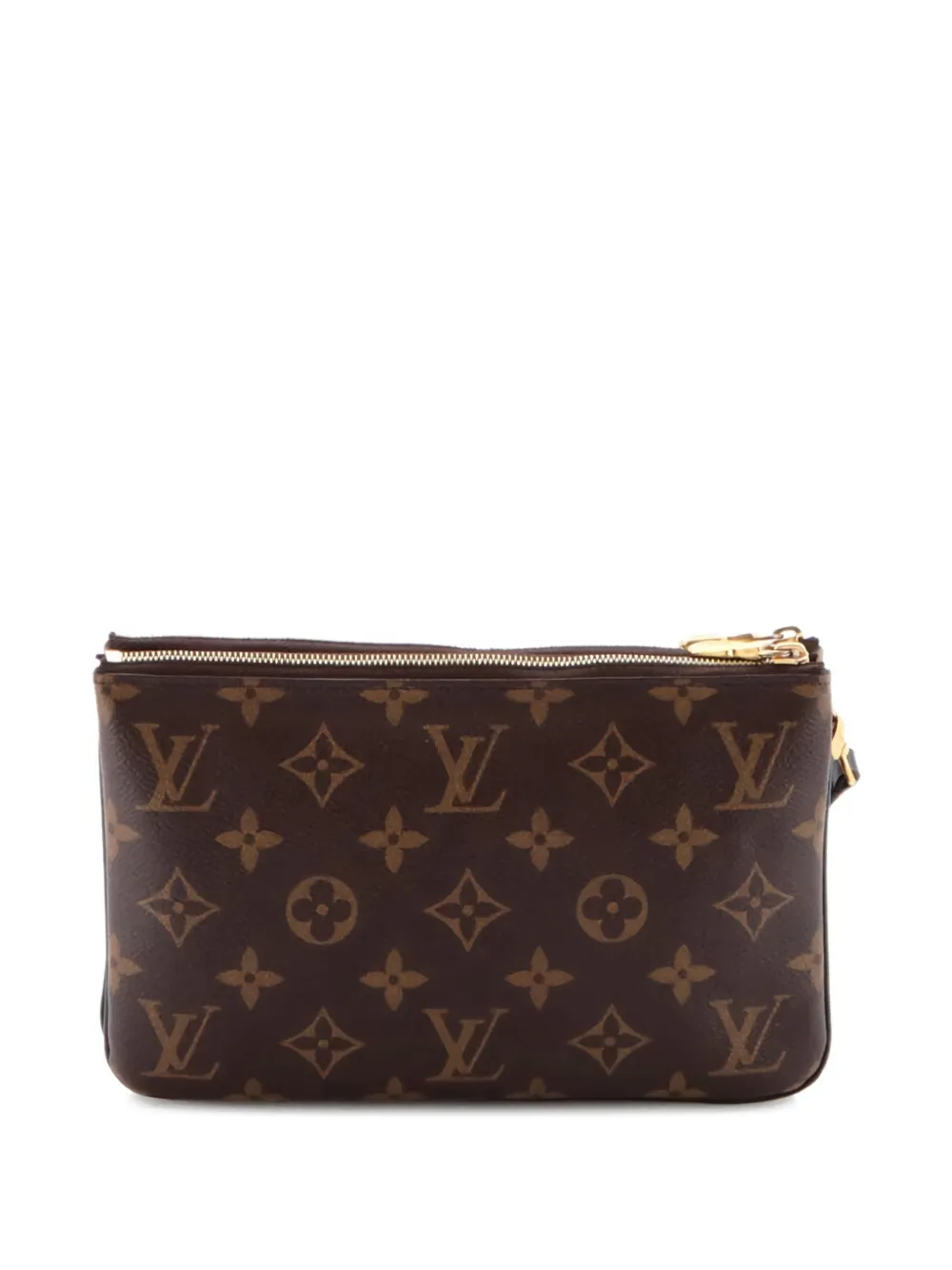 Louis Vuitton Pre-Owned Double Zip Pochette Reverse Monogram Giant clutch bag | Pre-Owned | Image 2