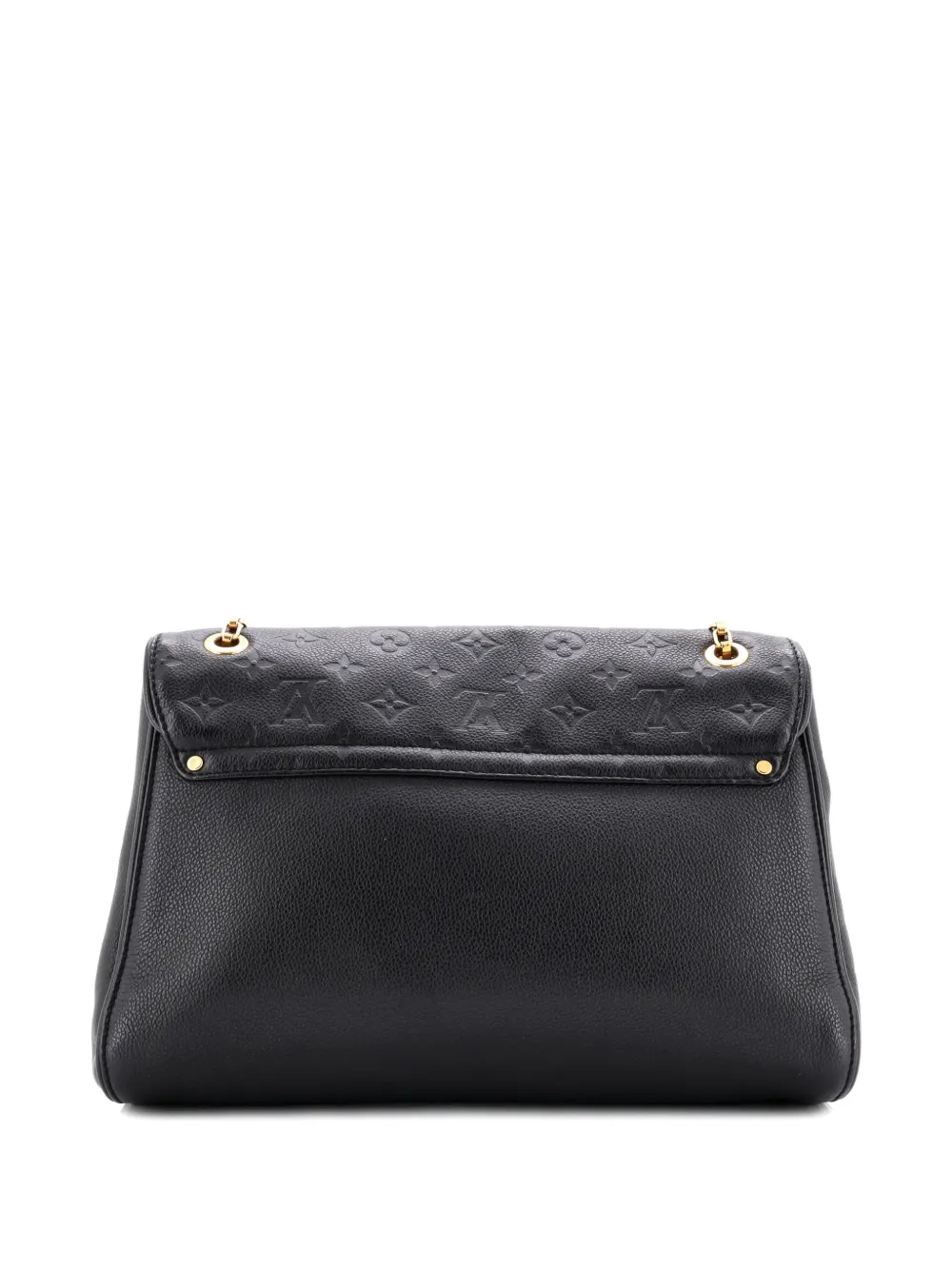 Pre-owned Louis Vuitton Saint Germain Handbag Monogram Empreinte Leather Mm Shoulder Bag In Black