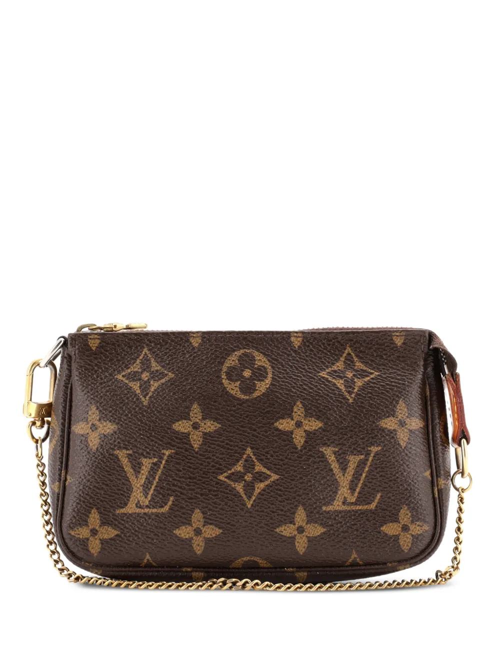 Louis Vuitton Pre-Owned Pochette Accessoires Monogram Canvas Mini clutch bag - Marrone