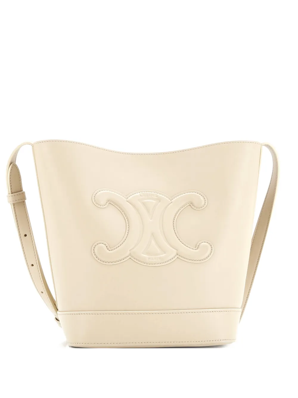 Celine Pre-Owned Cuir Triomphe Leather Small bucket bag | neutro | Image 1