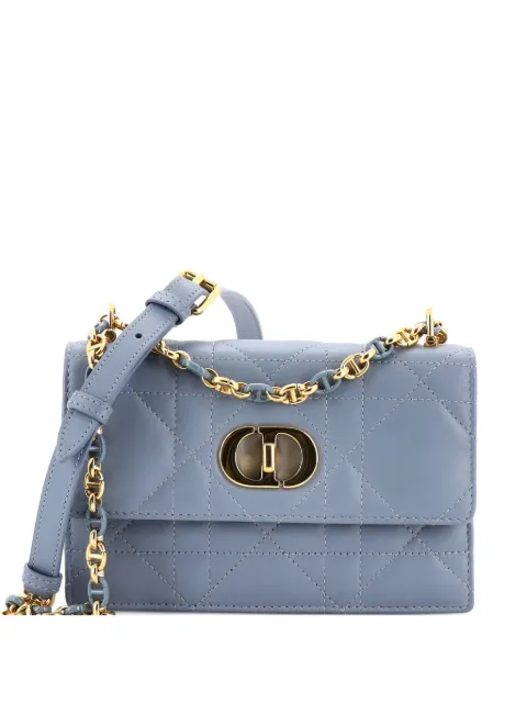 Christian Dior Pre-Owned bolsa crossbody Miss Caro Flap Bag Cannage Quilt Calfskin Mini