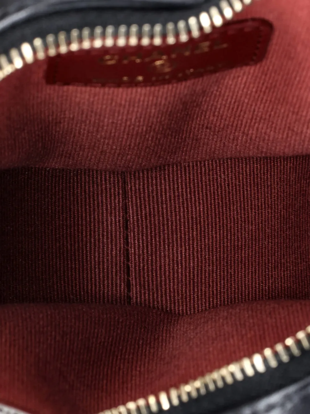 CHANEL Pre-owned Cc In Love Heart Quilted Lambskin Belt Bag In Black