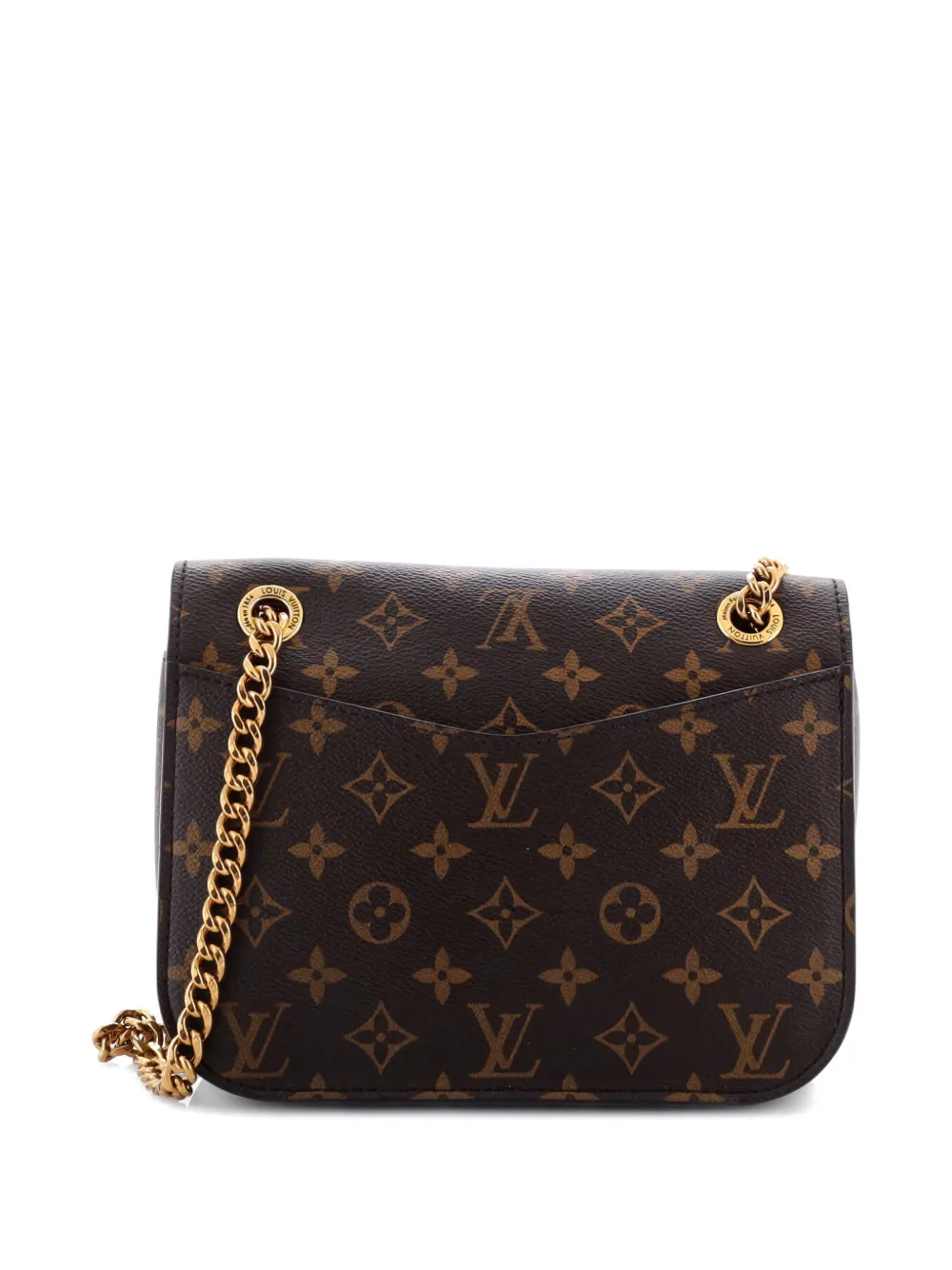 Louis Vuitton Pre-Owned Passy Handbag Monogram Canvas crossbody bag - Marrone
