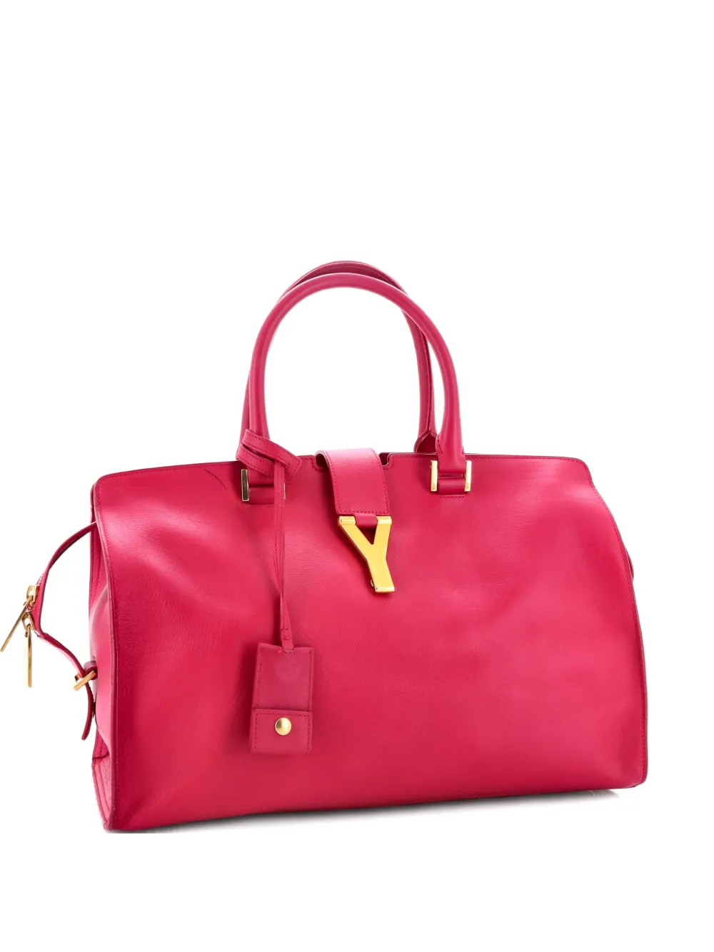 Saint Laurent Pre-Owned Classic Y Cabas Leather Large tote bag - Rosa