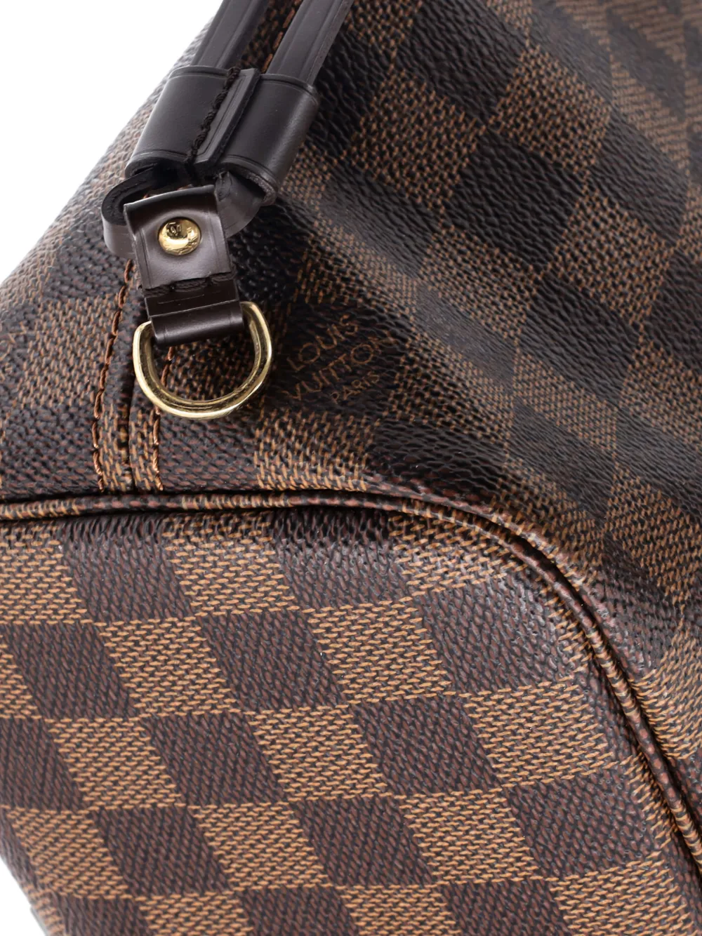 Pre-owned Louis Vuitton Neverfull Damier Pm Tote Bag In Brown
