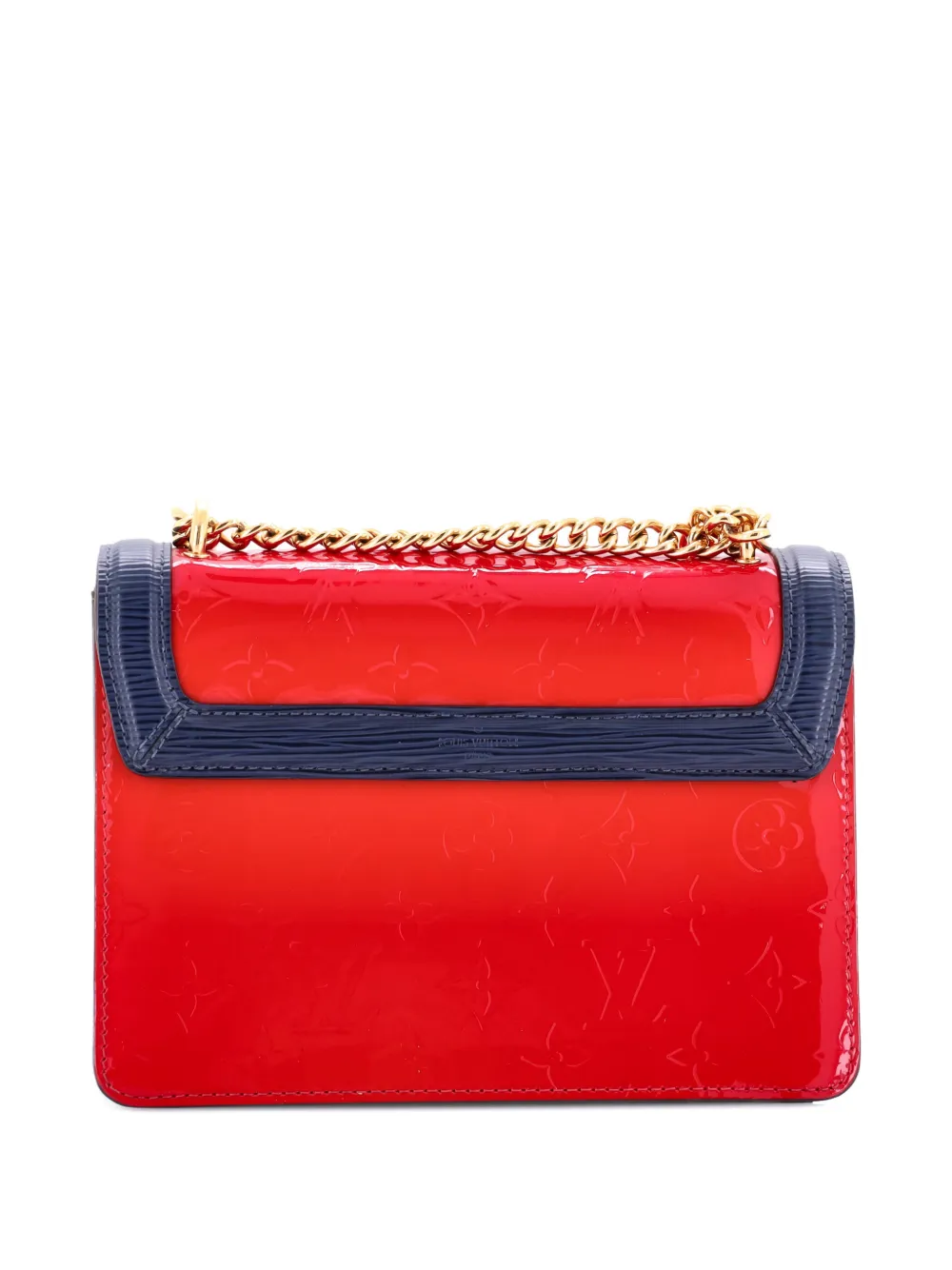 Pre-owned Louis Vuitton Wynwood Handbag Monogram Vernis With Monogram Canvas And Epi Leather Crossbody Bag