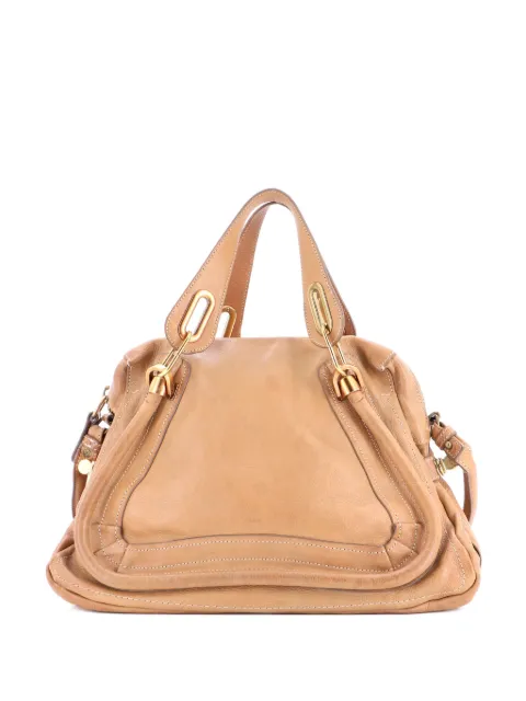 Chloé Pre-Owned Paraty Top Handle Bag Leather Medium satchel