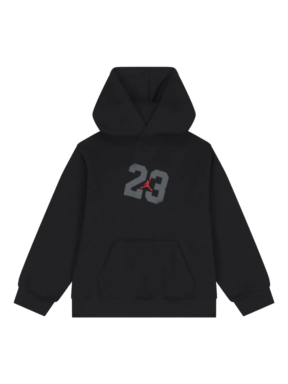 Jordan Logo-detailed Hoodie In Black