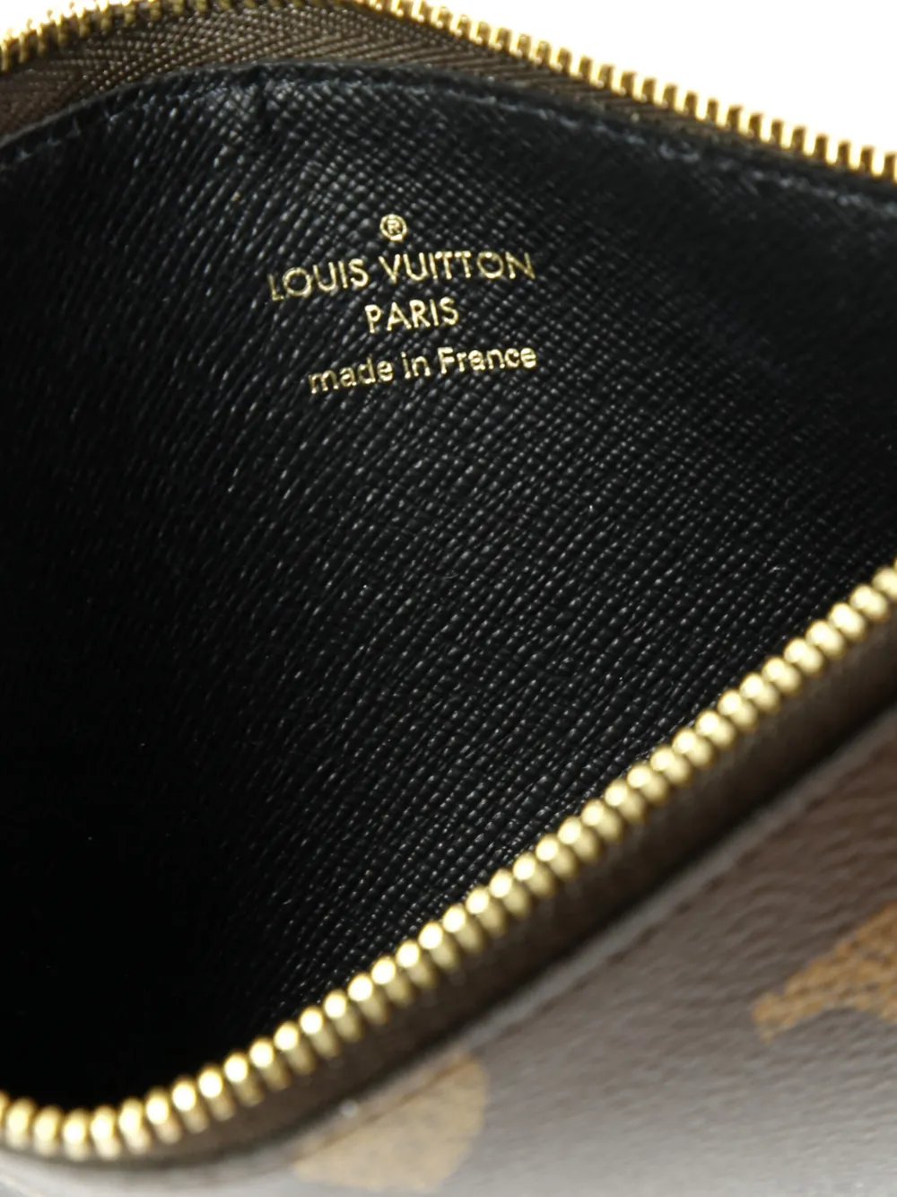 LOUIS VUITTON Pre-owned Trio Pouch Set Reverse Monogram Giant Clutch Bag In Brown