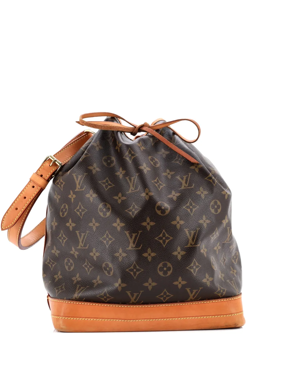 Louis Vuitton Pre-Owned Noe Handbag Monogram Canvas Large bucket bag - Marrone