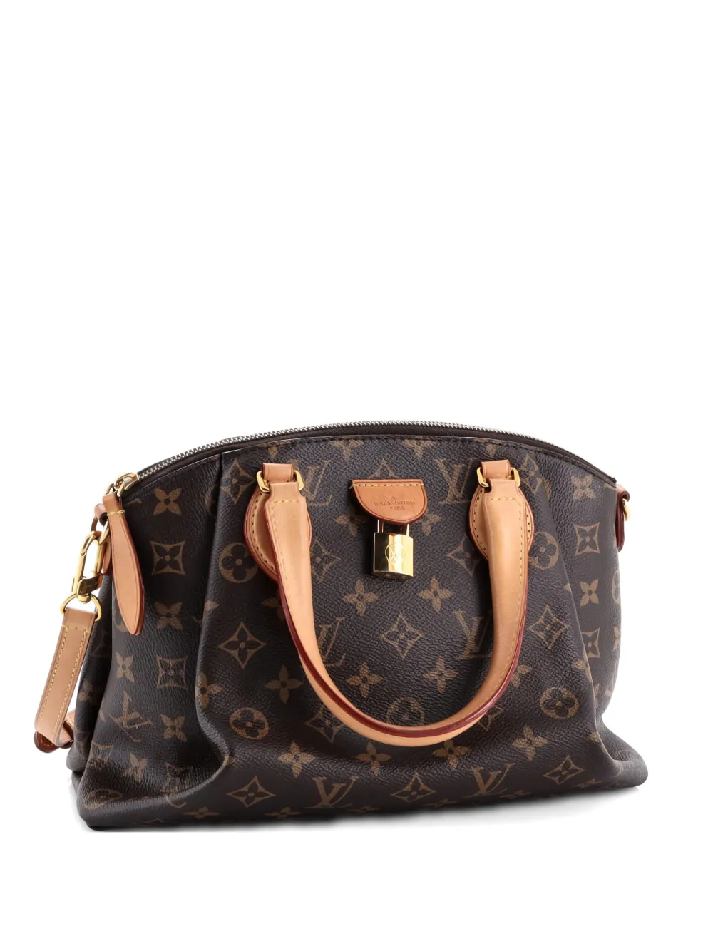 Louis Vuitton Pre-Owned Rivoli Handbag Monogram Canvas MM satchel - Marrone