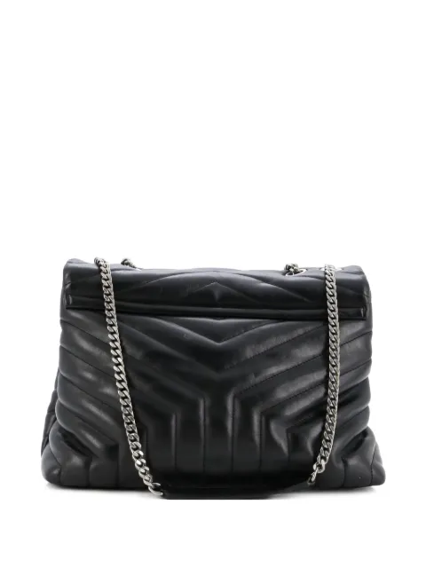 Saint Laurent Pre-Owned Loulou Matelasse Chevron Leather Medium shoulder bag