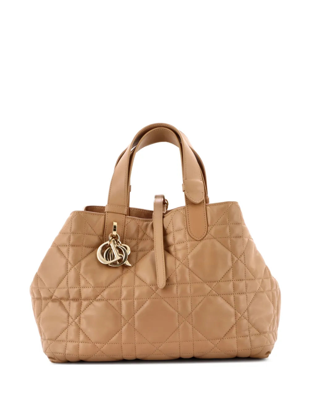 Christian Dior Pre-Owned Toujours Macrocannage Quilt Calfskin Medium tote bag - Marrone