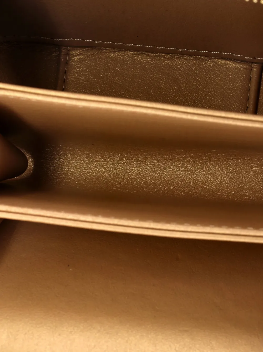 Pre-owned Chanel Golden Plate Zip Around Vanity Case With Chain Quilted Metal And Lambskin Extra Mini Clutch Bag In White