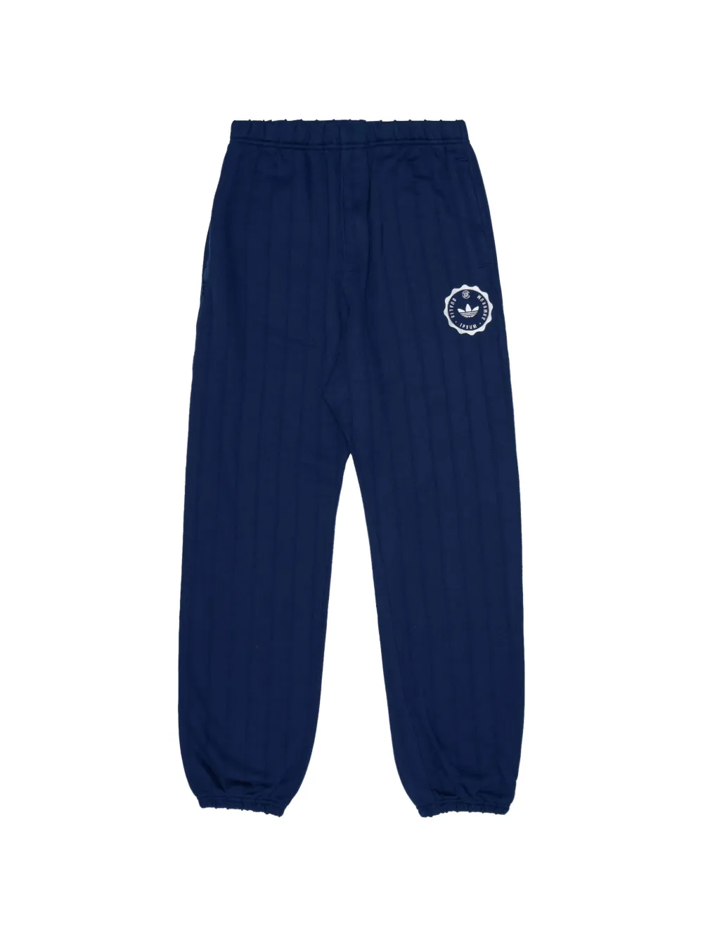 adidas x CLOT by Edison Chen ribbed badge trousers - Blu