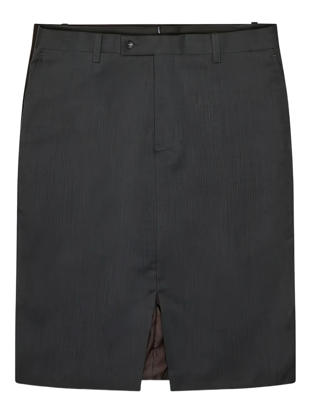 HODAKOVA split-detail mini skirt - Zwart