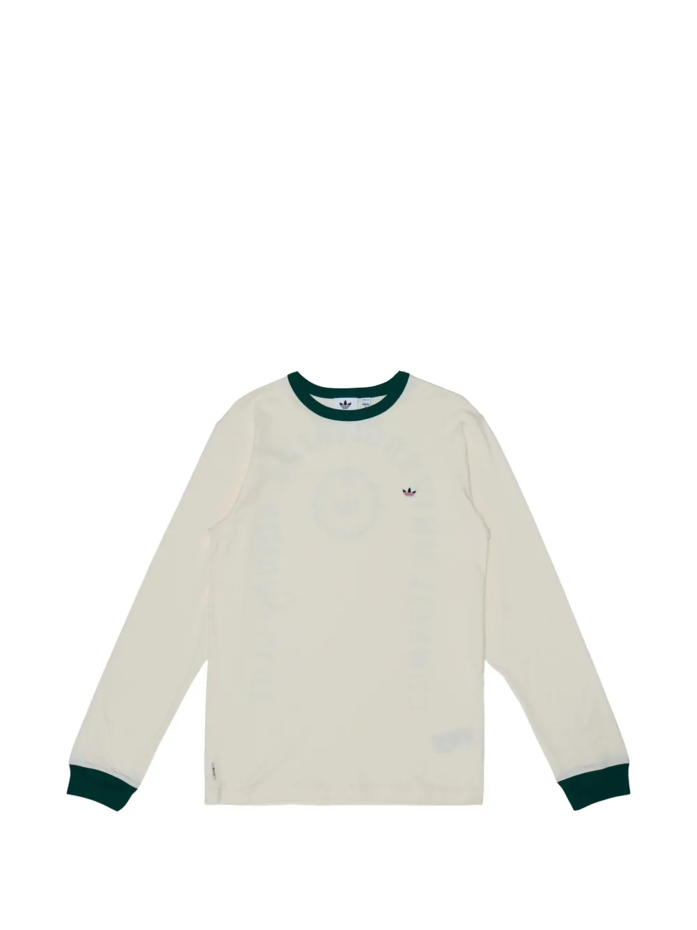 adidas x CLOT by Edison Chen long-sleeve T-shirt - Toni neutri