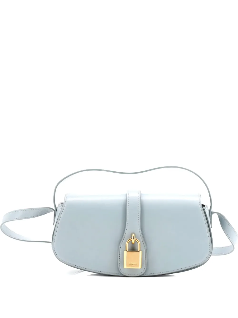 Celine Pre-Owned Tabou Clutch with Strap Smooth Calfskin shoulder bag | azul | Image 1