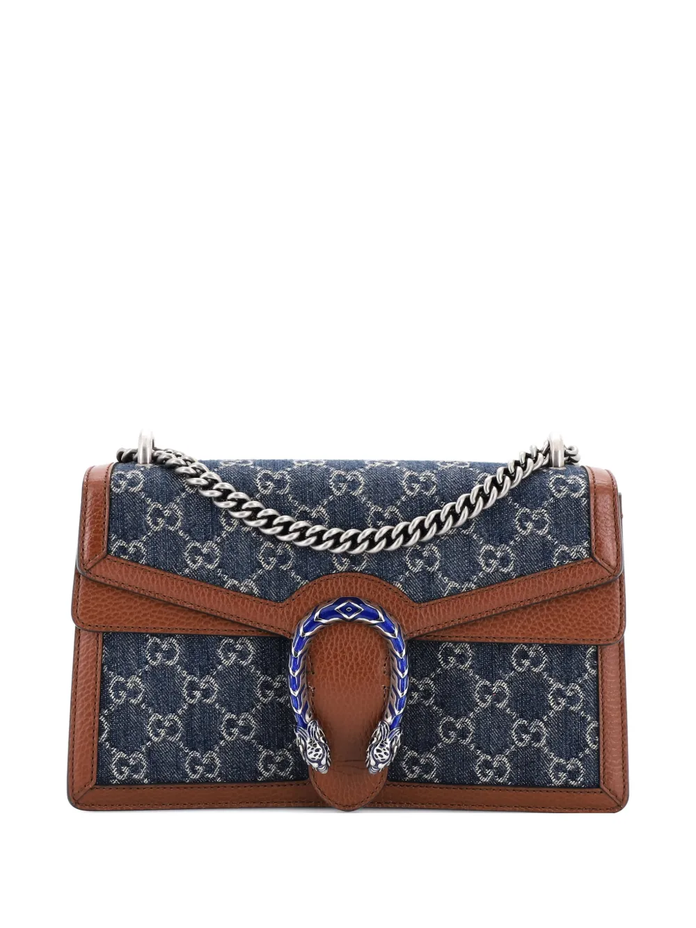 Gucci Pre-Owned Dionysus Bag GG Denim Small shoulder bag - Marrone