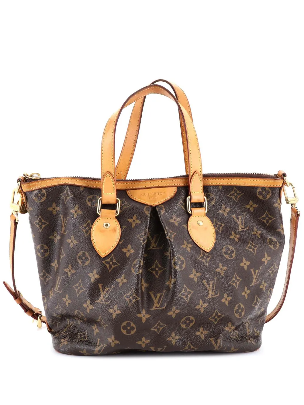 Louis Vuitton Pre-Owned Palermo Handbag Monogram Canvas PM tote bag - Marrone