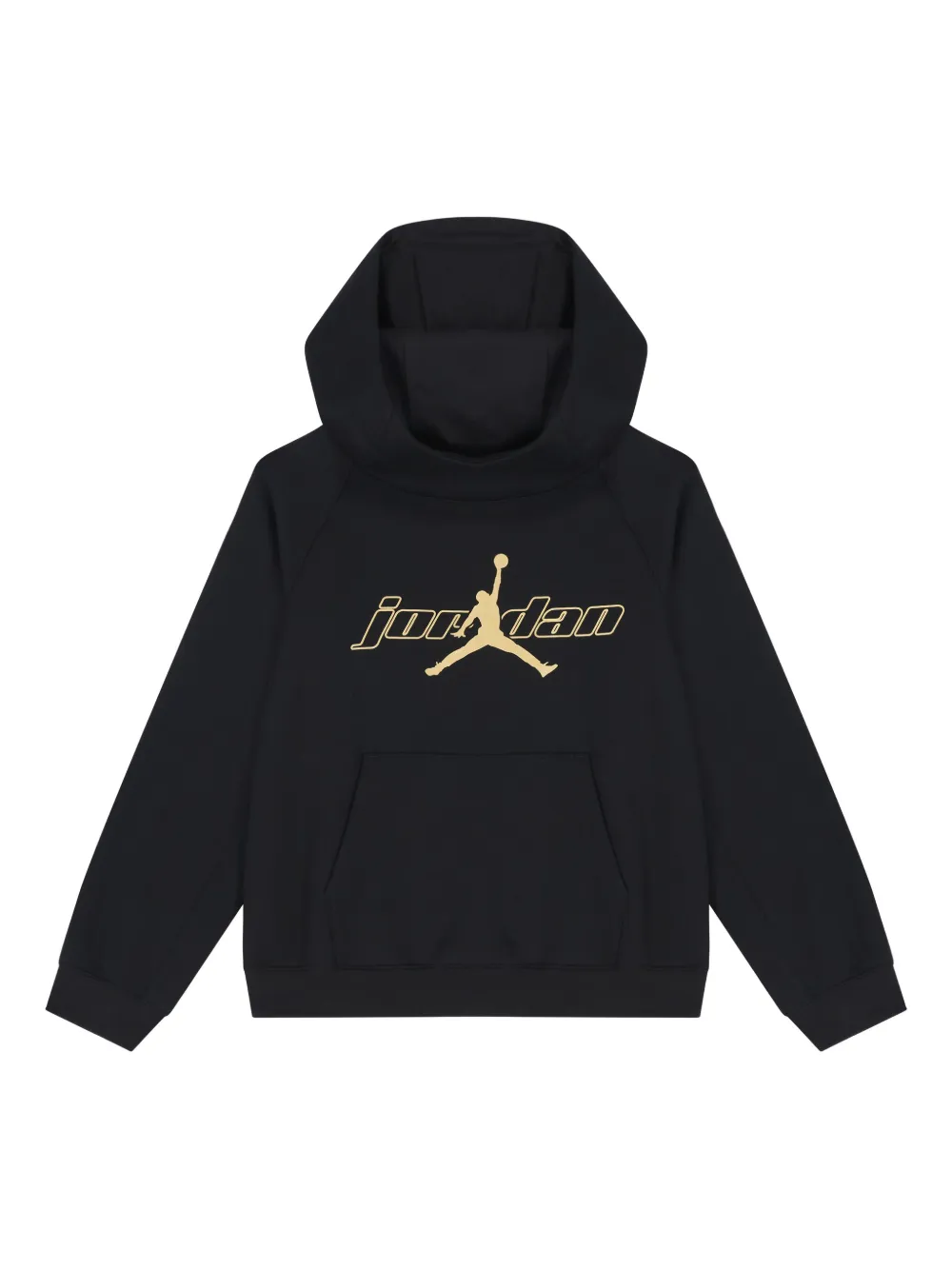 Jordan Kids logo-print hoodie - Nero