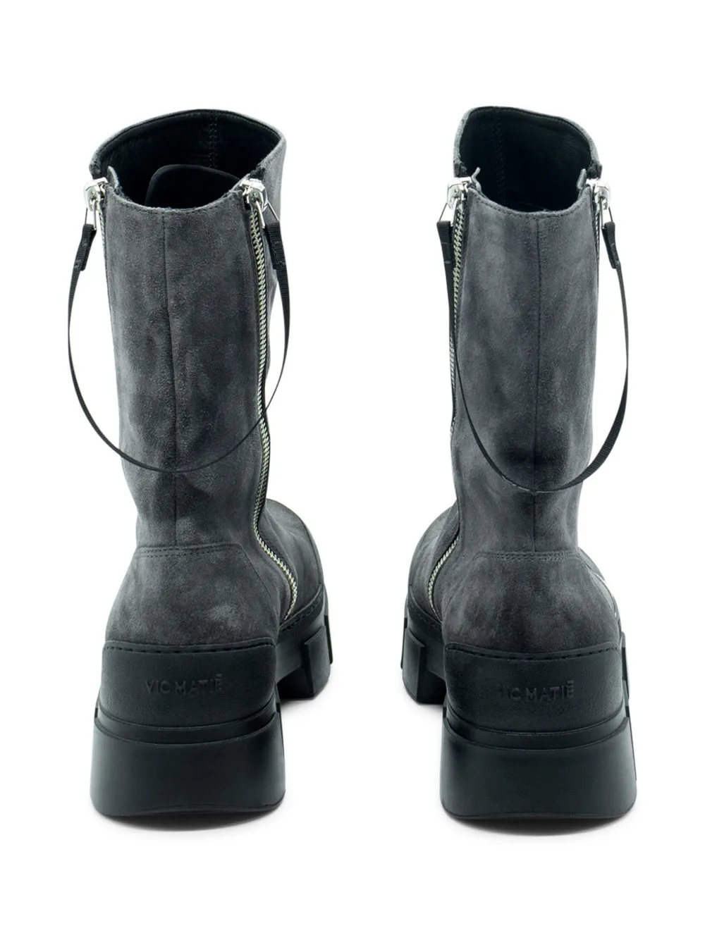 Vic Matie bottines Roccia en cuir à fermeture zippée | bottines | Image 2