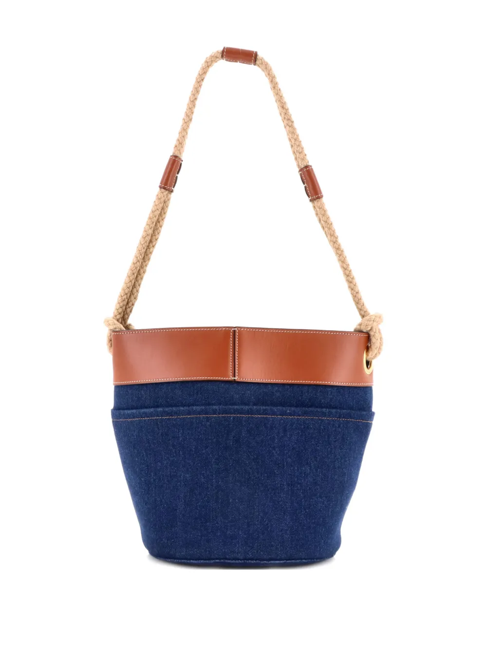 Celine Pre-Owned Rope Denim Small bucket bag | Estilos de archivo | Image 2