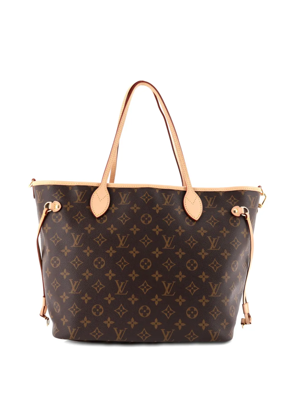 LOUIS VUITTON Pre-owned Neverfull Bandouliere Inside Out Monogram Canvas And Textile Mm Tote Bag In Brown