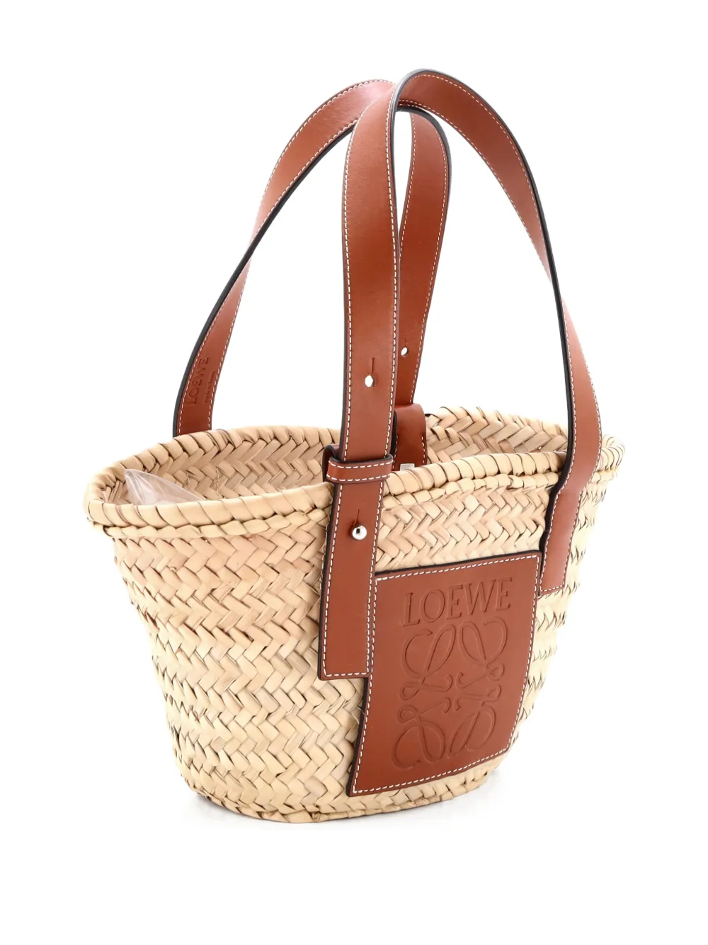 Basket Raffia Small Tote Bag