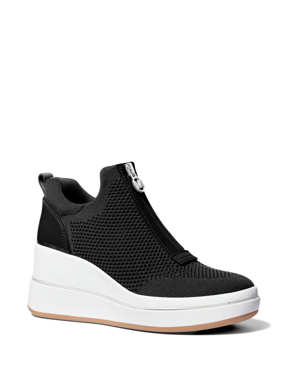 Michael Kors 7mm Emmy wedge sneakers Zwart