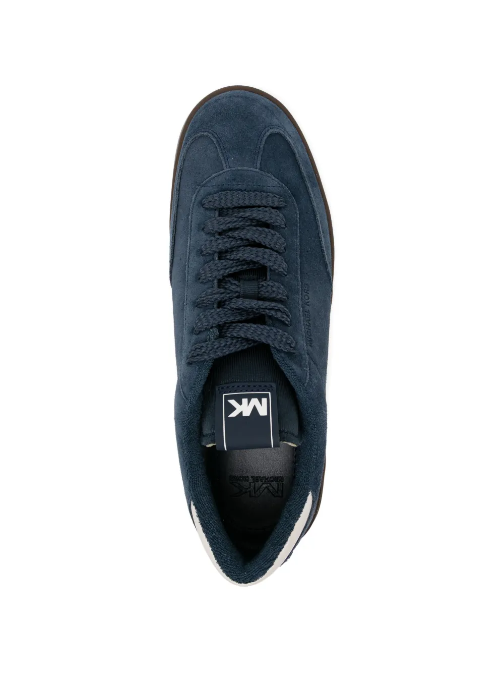 Michael Kors Wilton suède sneakers Blauw