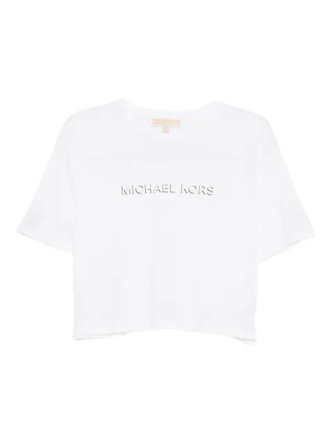 Michael Michael Kors playera con logo en relieve