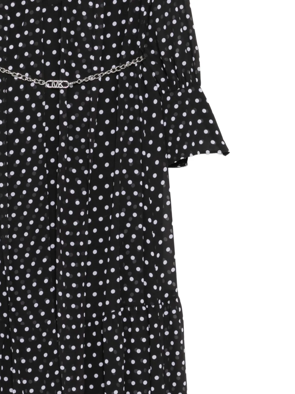 Michael Kors polka-dot Bow Maxi Dress | Black