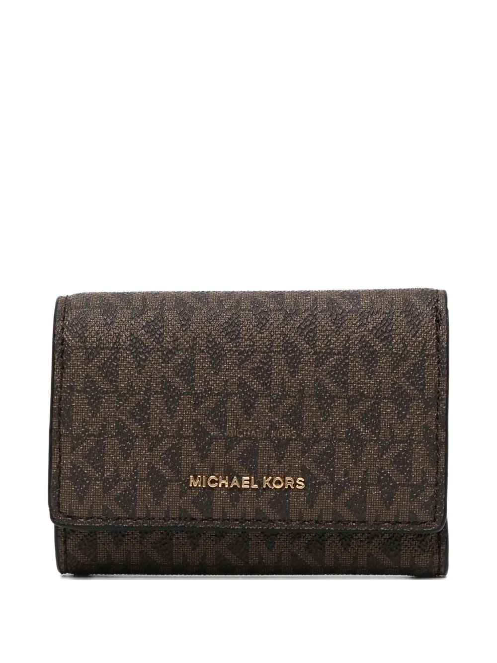 Michael Kors Portafoglio Bryant con monogramma - Marrone