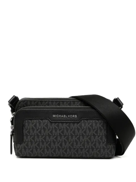 Michael Kors Hudson logo messengerbag